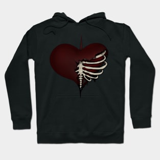 Ribcage Heart Hoodie